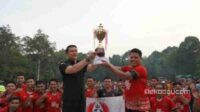 Club D'Roten Badau Raih Gelar Juara dalam Turnamen Sepak Bola Memeriahkan HUT ke-78 RI di Kapuas Hulu